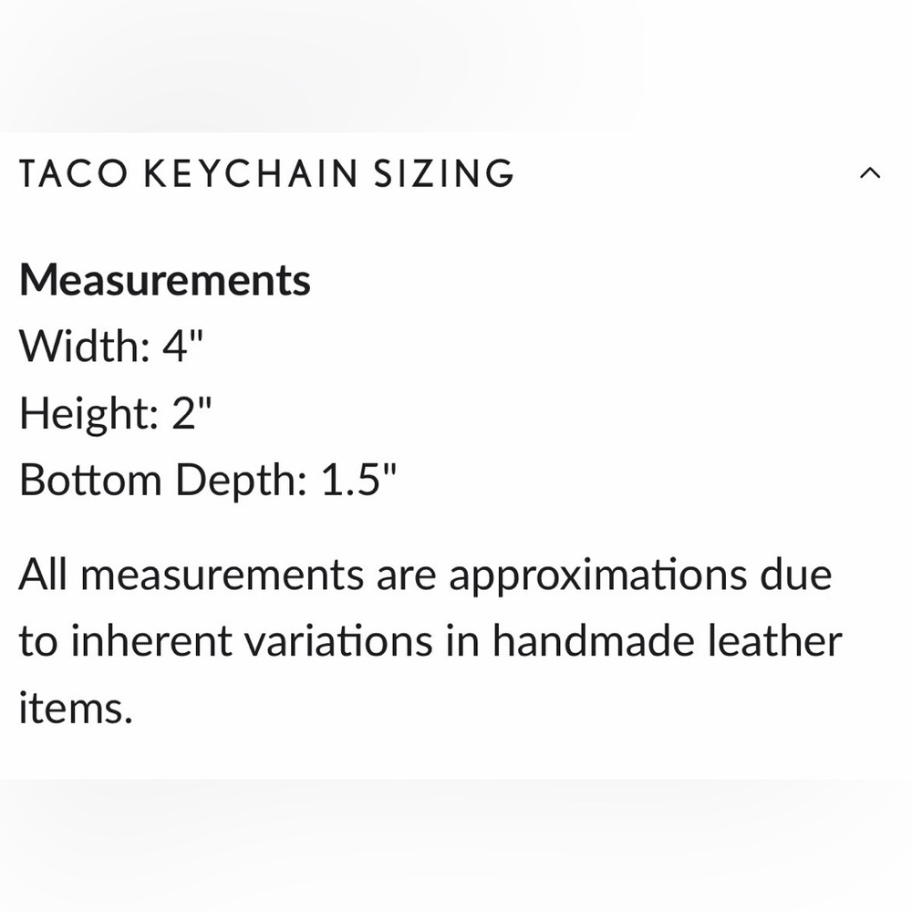 🦄Portland Leather Goods Mini Taco in Satsuma - Picture 6 of 7